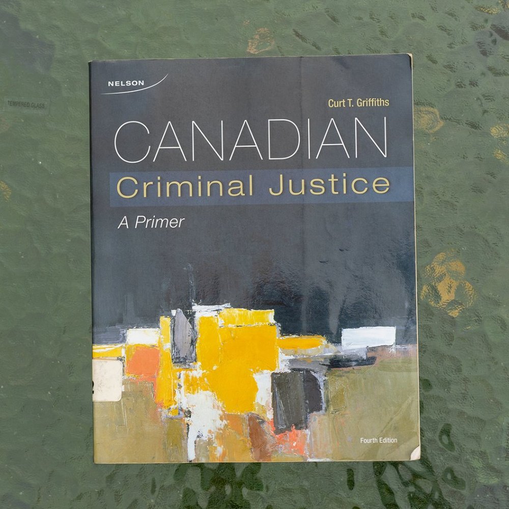 Book: Canadian Criminal Justice